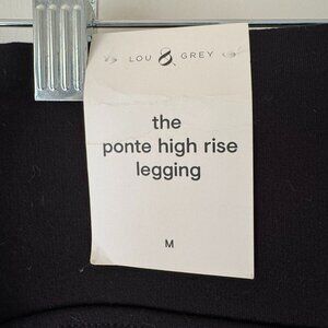 Lou & Grey - The Ponte High Rise Legging - Size M Black